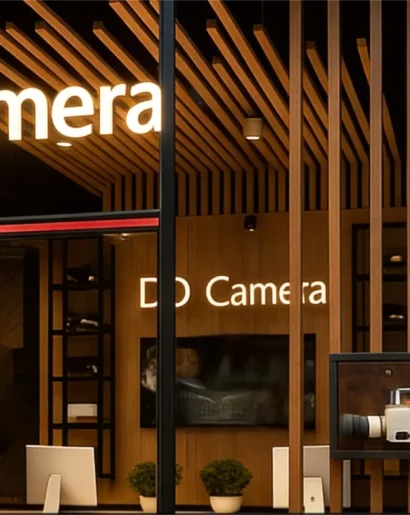 DD Camera Shop - MH Innovations - Interior Design Portfolio
