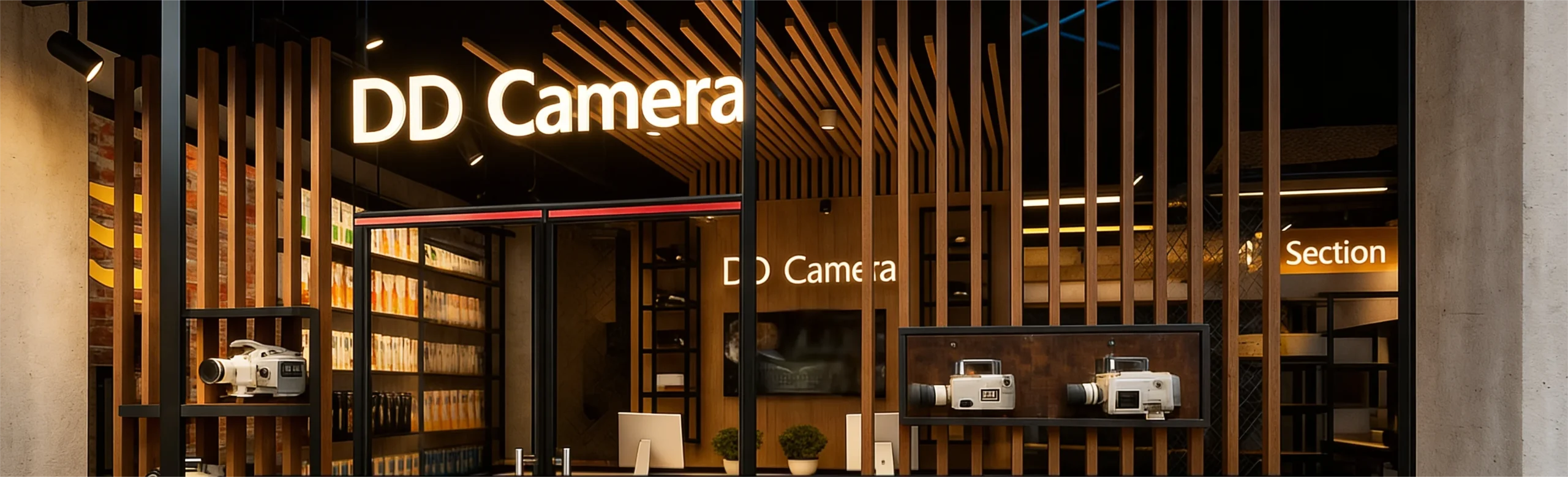 DD Camera Shop - MH Innovations - Interior Design Portfolio